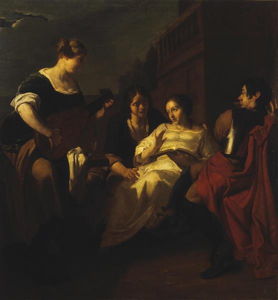 Concert, 1674 - Jacob Ochtervelt