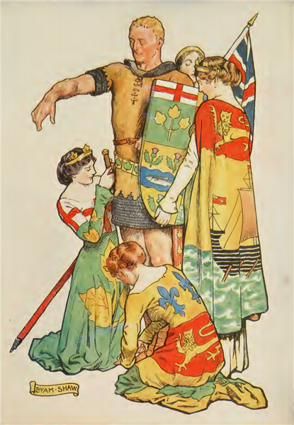 the Call, An Illustration for 'Canada in Khaki' - Byam Shaw