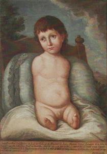 El niño Juan Pantaleón Avilés de Luna Alvarado - José Campeche
