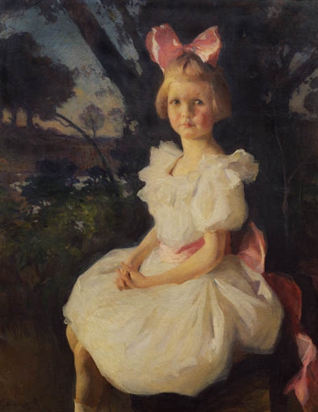 Portrait of Jane Shattuck, 1904 - Frank W. Benson