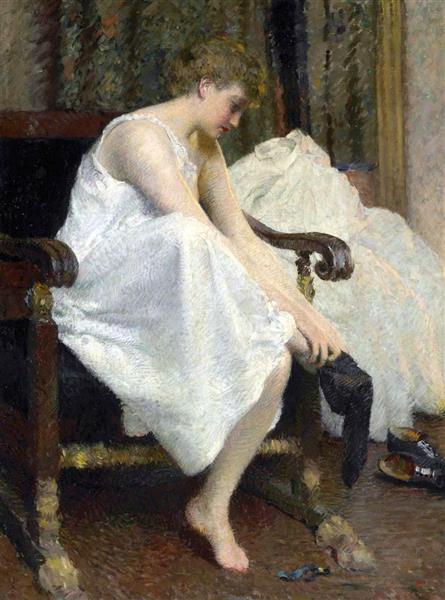 Dressing, 1893 - Эдвард Симмонс