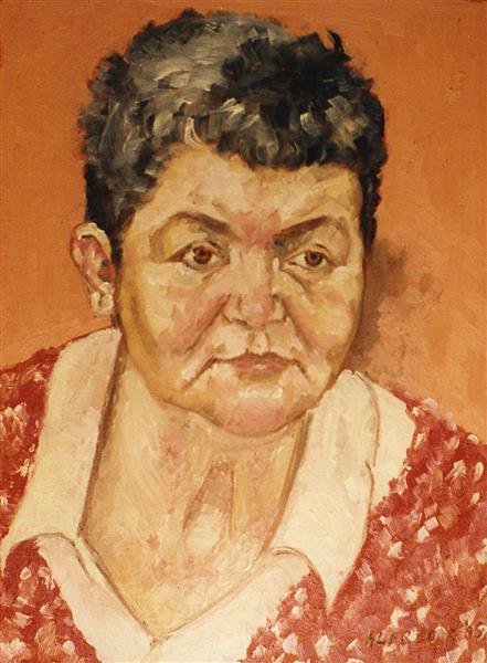 Portrait of Mila Skukan (born Dobrosavljević) alla prima, 1995 - Альфред Фредди Крупа