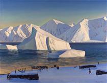Early November, North Greenland - Rockwell Kent