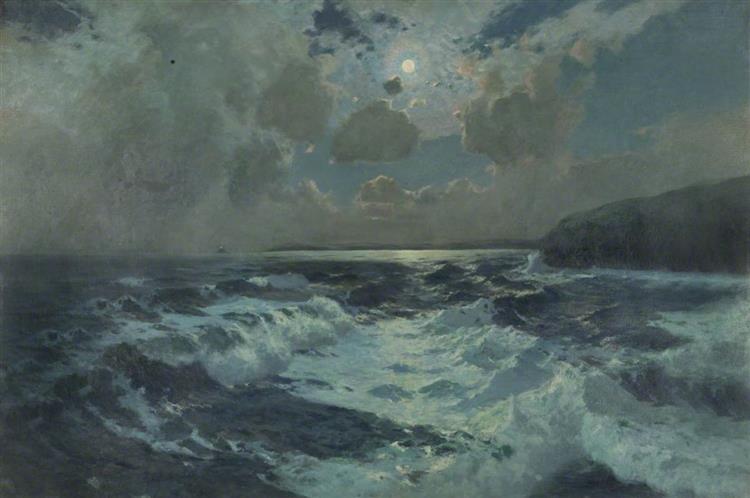 The Reef, St Ives Bay, Cornwall - Albert Julius Olsson
