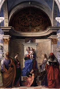 San Zaccaria Altarpiece - 喬凡尼·貝里尼