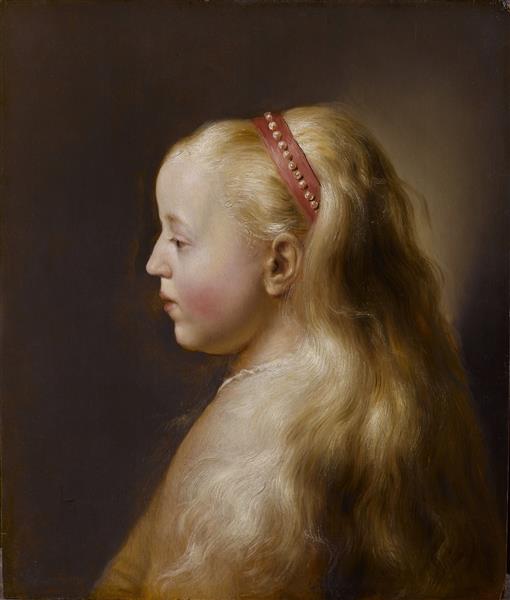 A young girl - Ян Ливенс