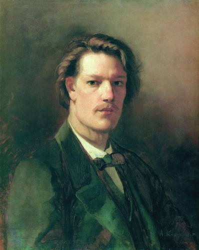 Portrait of the Artist Mikhail Peskov, 1863 - Алексей Иванович Корзухин