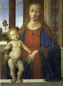 Madonna and Child - Андреа Верроккьо