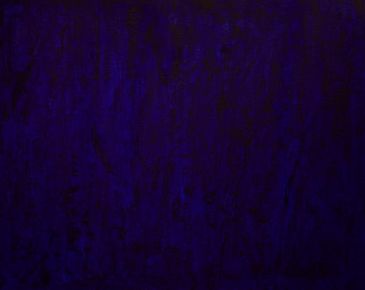 A silent blue night filled with infinite music, 2018 - Pratap Singh