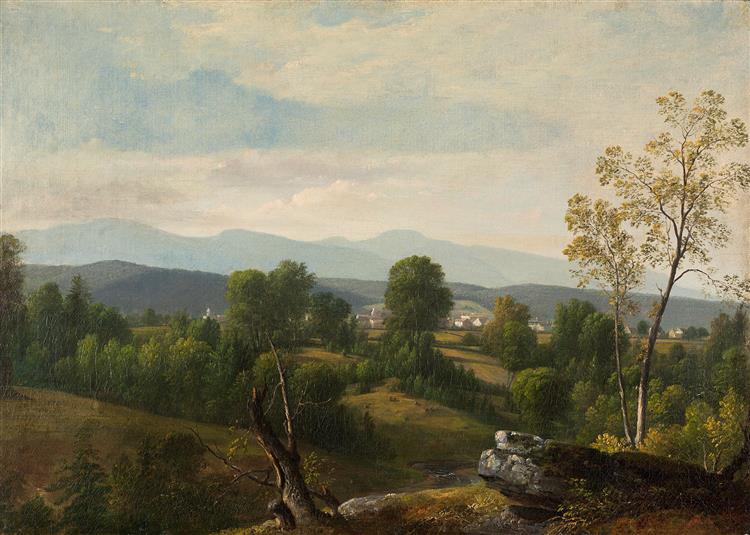 A View of the Valley, 1886 - Ашер Браун Дюран