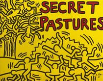 A Poster for the Bill T. Jones and Arnie Zane Performance Piece "Secret Pastures" - Keith Haring