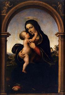 Virgin and Child - Мариотто Альбертинелли