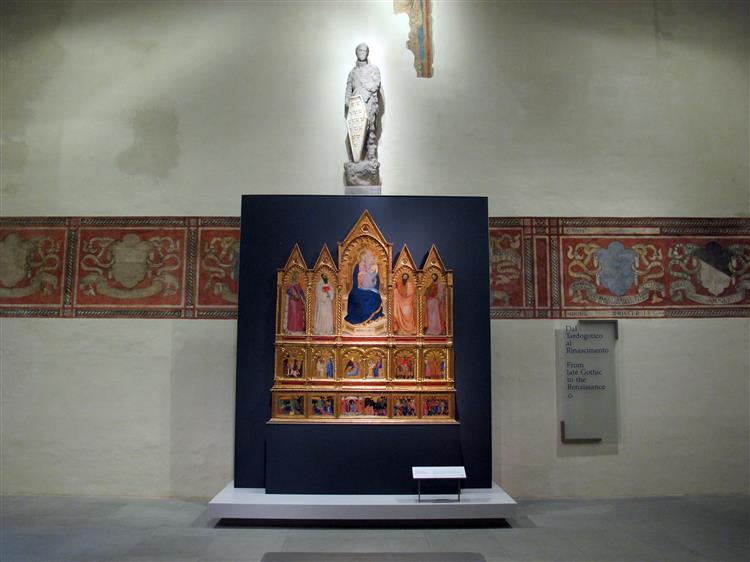 Rinuccini Chapel (Basilica of Santa Croce), c.1370 - Джованни да Милано