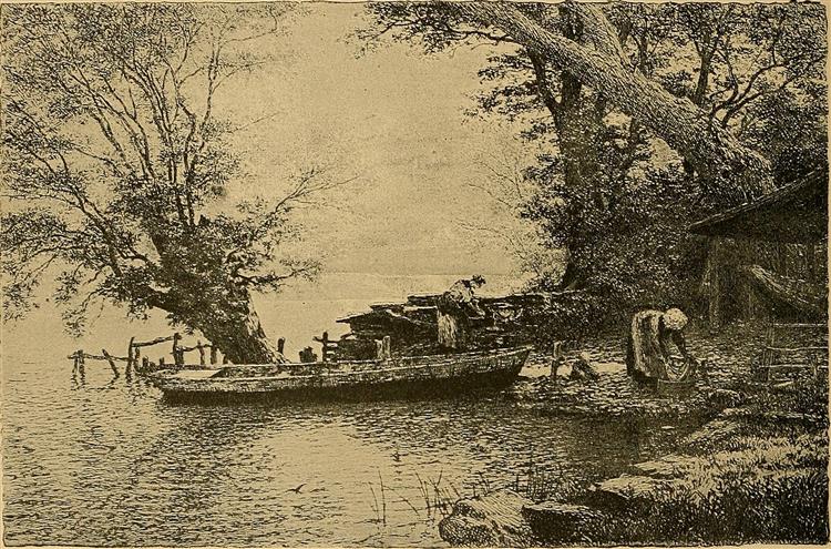 the Lake of Constance, 1888 - Hans Fredrik Gude