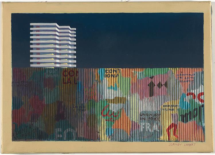 Study for Corrugated Gioconda, 1976 - Джефри Смарт