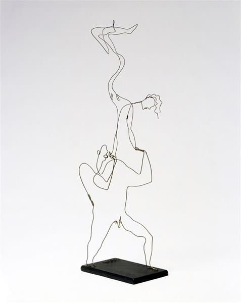 ACROBATS, 1927 - Alexander Calder