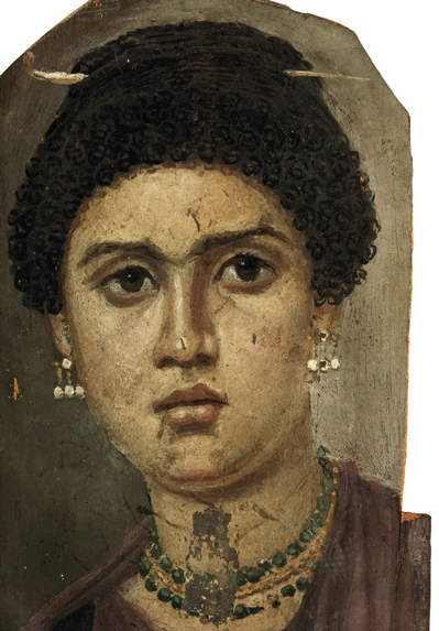 Fayum Mummy Portrait, 100 - Portraits du Fayoum