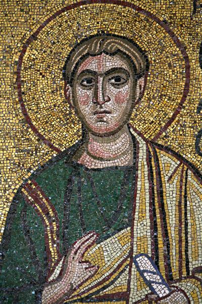 Judas Thaddaeus (Eucharist Cycle), c.1113 - Byzantine Mosaics