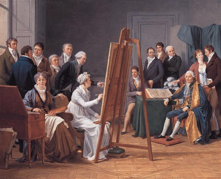 Atelier of Madame Vincent, 1808 - Marie-Gabrielle Capet