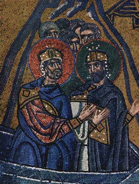 Auferstandene Biblischen Könige, c.1056 - Byzantine Mosaics