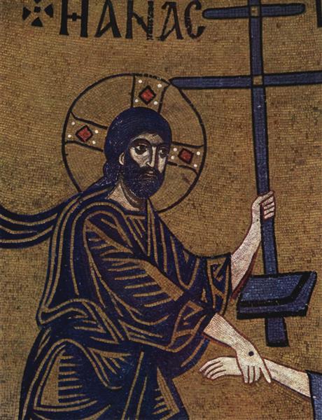 Christus, c.1056 - 拜占庭馬賽克藝術