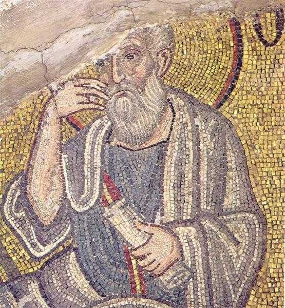 Saint Matthew, c.1056 - 拜占庭馬賽克藝術