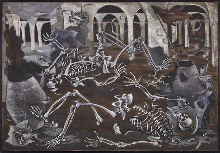 Den of Fossils, 1930 - Maruja Mallo