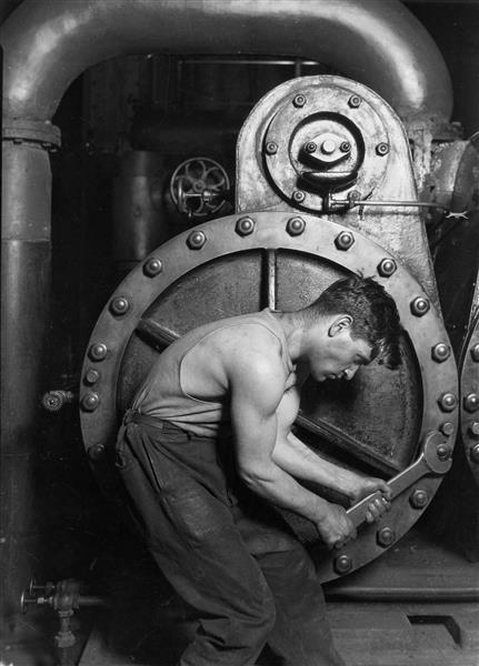Steamfitter, 1921 - Lewis Hine