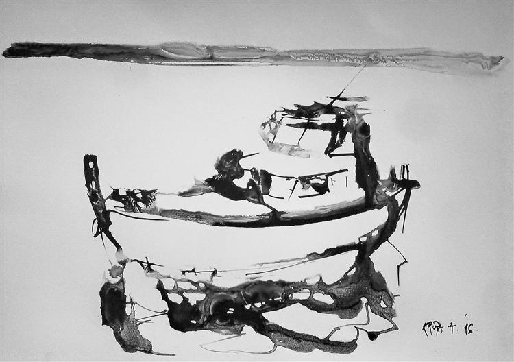 The boat, 2016 - Alfred Freddy Krupa