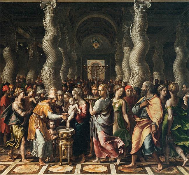 The Circumcision, c.1520 - c.1525 - Джулио Романо