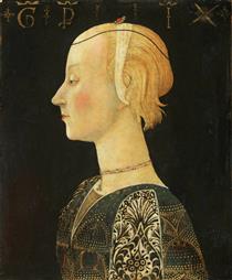 Portrait of a Lady - Giovanni di ser Giovanni Guidi