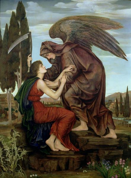 The Angel of Death, 1890 - Эвелин де Морган