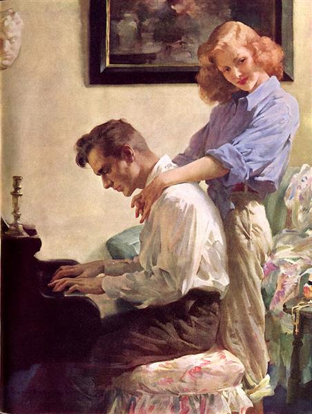 Ladies Home Journal - The Unpossessed, c.1947 - Хэддон Сандблом