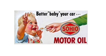 Better baby your car..., SOHIO Motor Oil advertisement - Haddon Sundblom