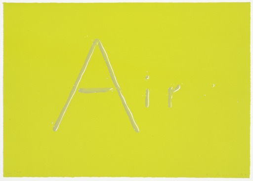 Air, 1969 - Edward Ruscha