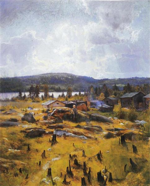 Heinäkuun päivä, 1891 - Järnefelt, Eero