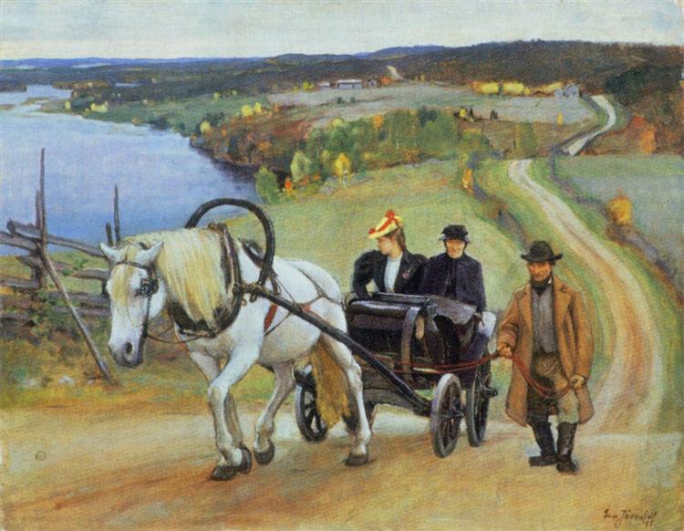 Mäessä, 1895 - Eero Järnefelt