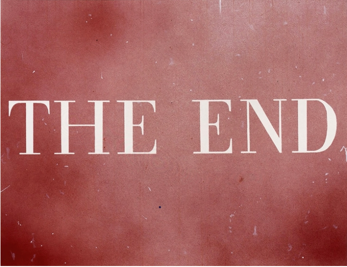 The End #28, 2003 - Edward Ruscha