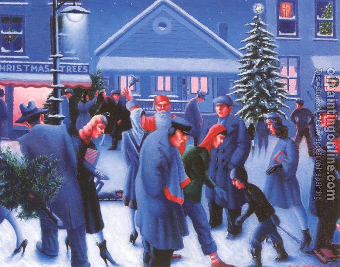 Christmas Eve, 1945 - Archibald Motley