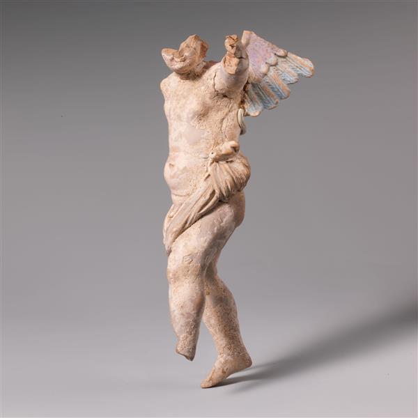 A Terra Cotta Statue of Eros, c.250 BC - Ancient Greek Painting and Sculpture