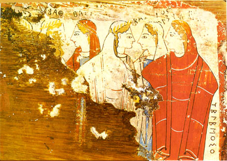 Pitsa Panel, Corinthia, Greece, c.540 AC - Ancient Greek Painting and Sculpture