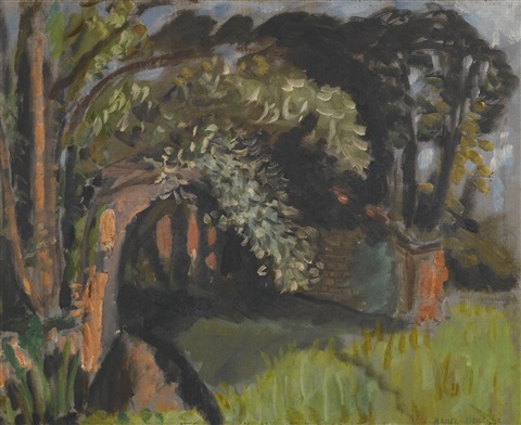 Paysage À Maintenon, 1918 - Henri Matisse