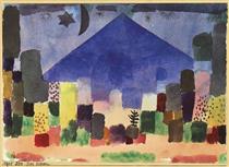 Der Niesen - Ägyptische Nacht - Paul Klee