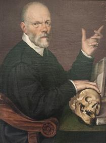 Portrait of the Physician Carlo Fontana - Bartolomeo Passarotti