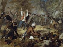 The Wyoming Massacre, July 3, 1778 - Alonzo Chappel