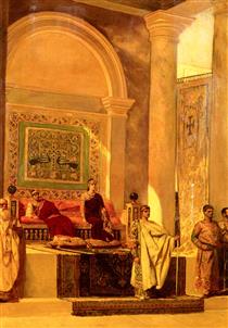 The Throne Room in Byzantium - Jean-Joseph Benjamin-Constant