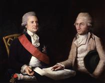 George Macartney, 1st Earl Macartney; Sir George Leonard Staunton, 1st Bt - Lemuel Francis Abbott