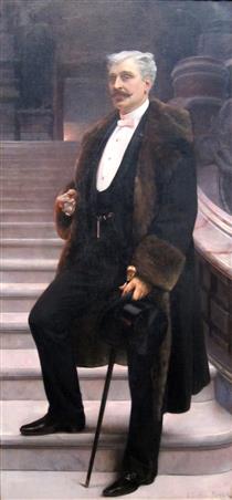 Portrait of Comte D'Adhémar De Cransac - Lionel Royer