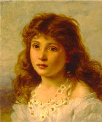 Young Girl - Sophie Gengembre Anderson