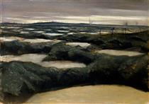 After a Push - C.R.W. Nevinson
